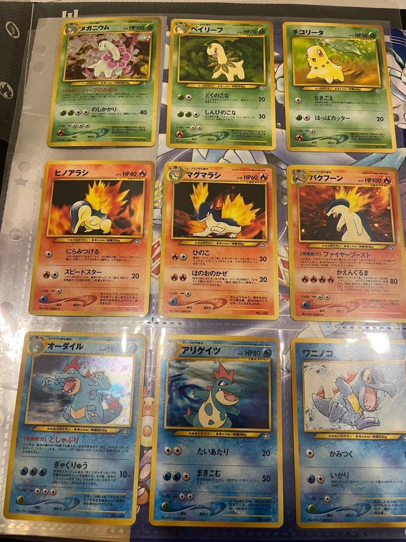 ポケモンカードneo プレミアムファイル 金・銀