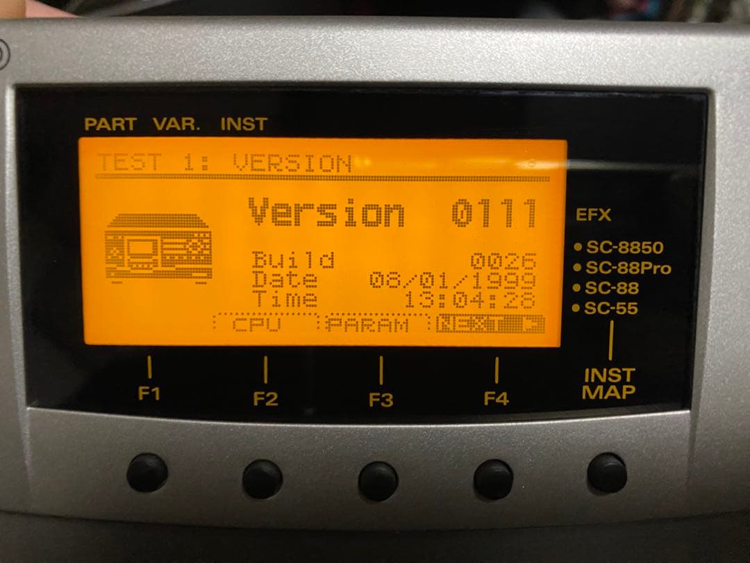 ROLAND 型番：SC-8850 音源モジュール ローランド