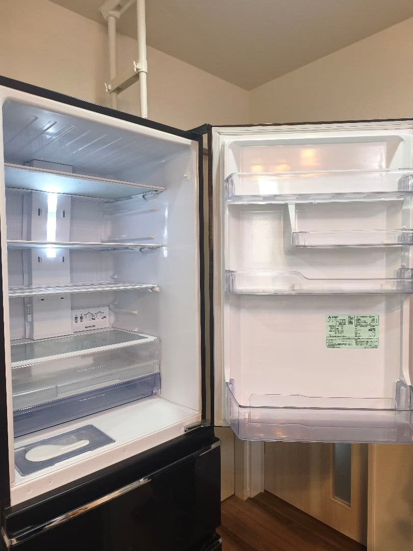 美品【送料込】三菱電機 冷蔵庫 MR-CX37C-BR ブラウン 365L