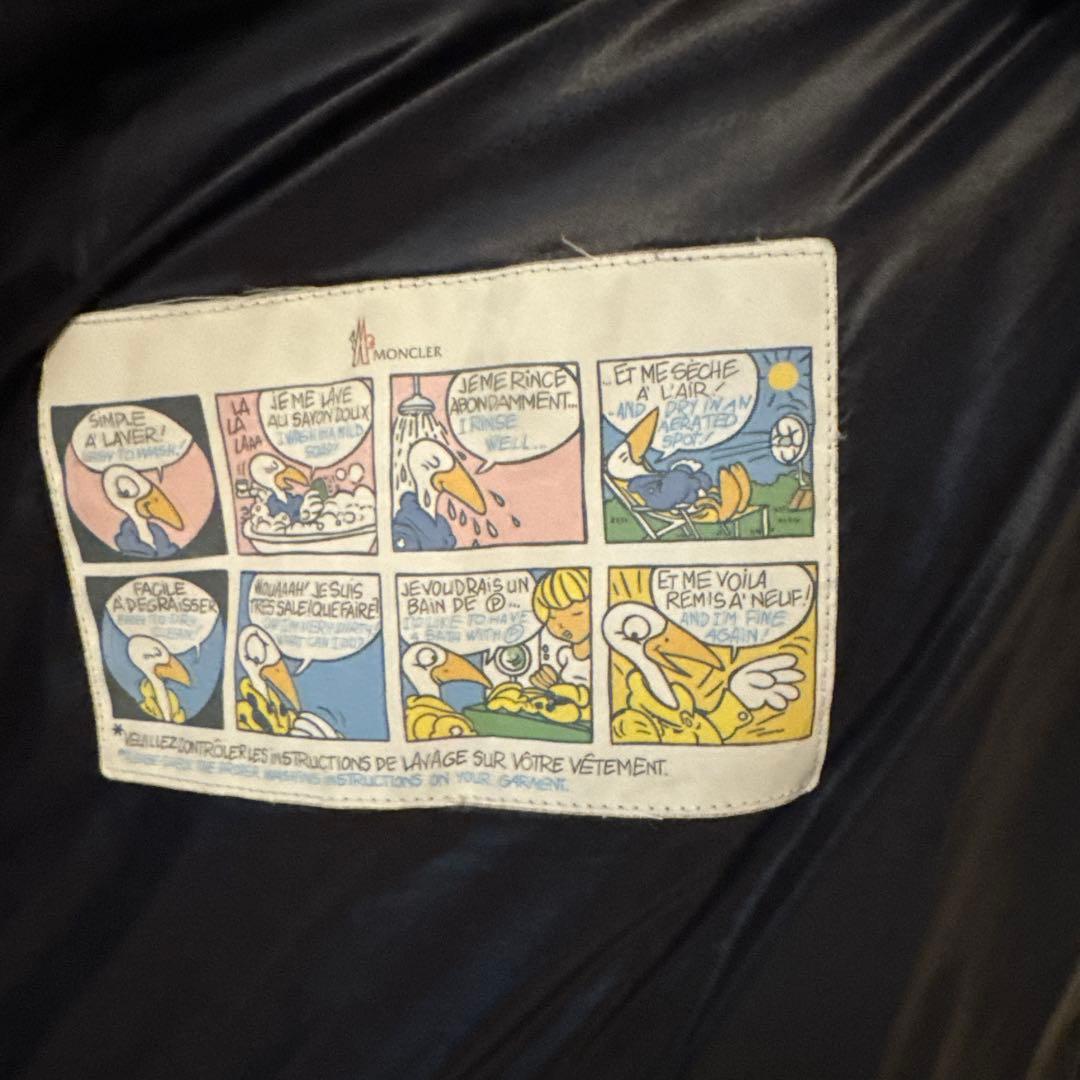 MONCLER ブラック ダウンジャケット はんなり様