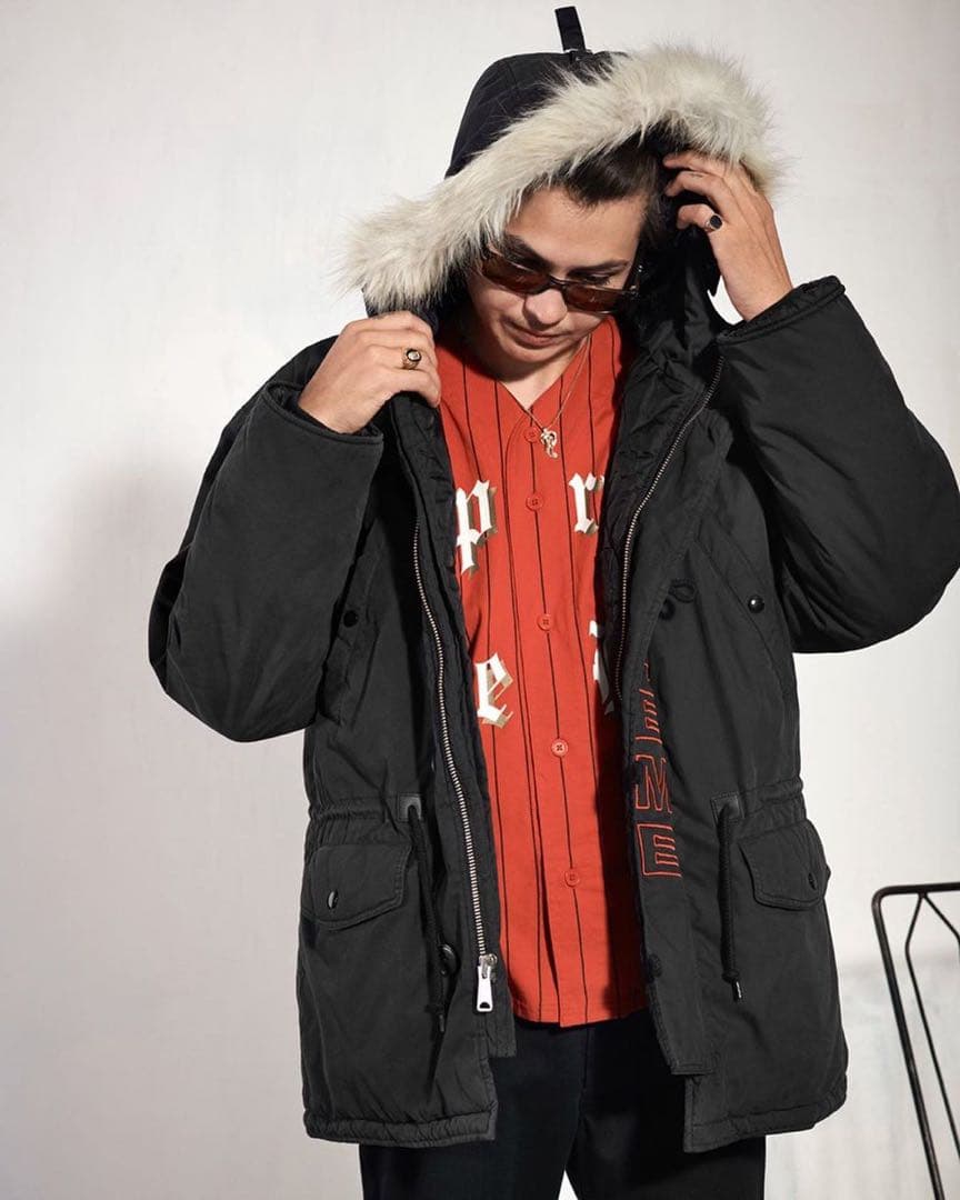 mico　Supreme Spellout N-3B Parka サイズL