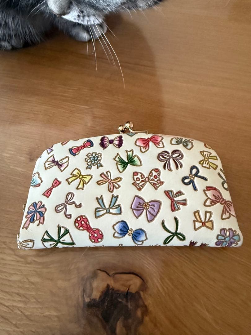 文庫屋大関 プチリボン 天溝がま口［t］ [72621]