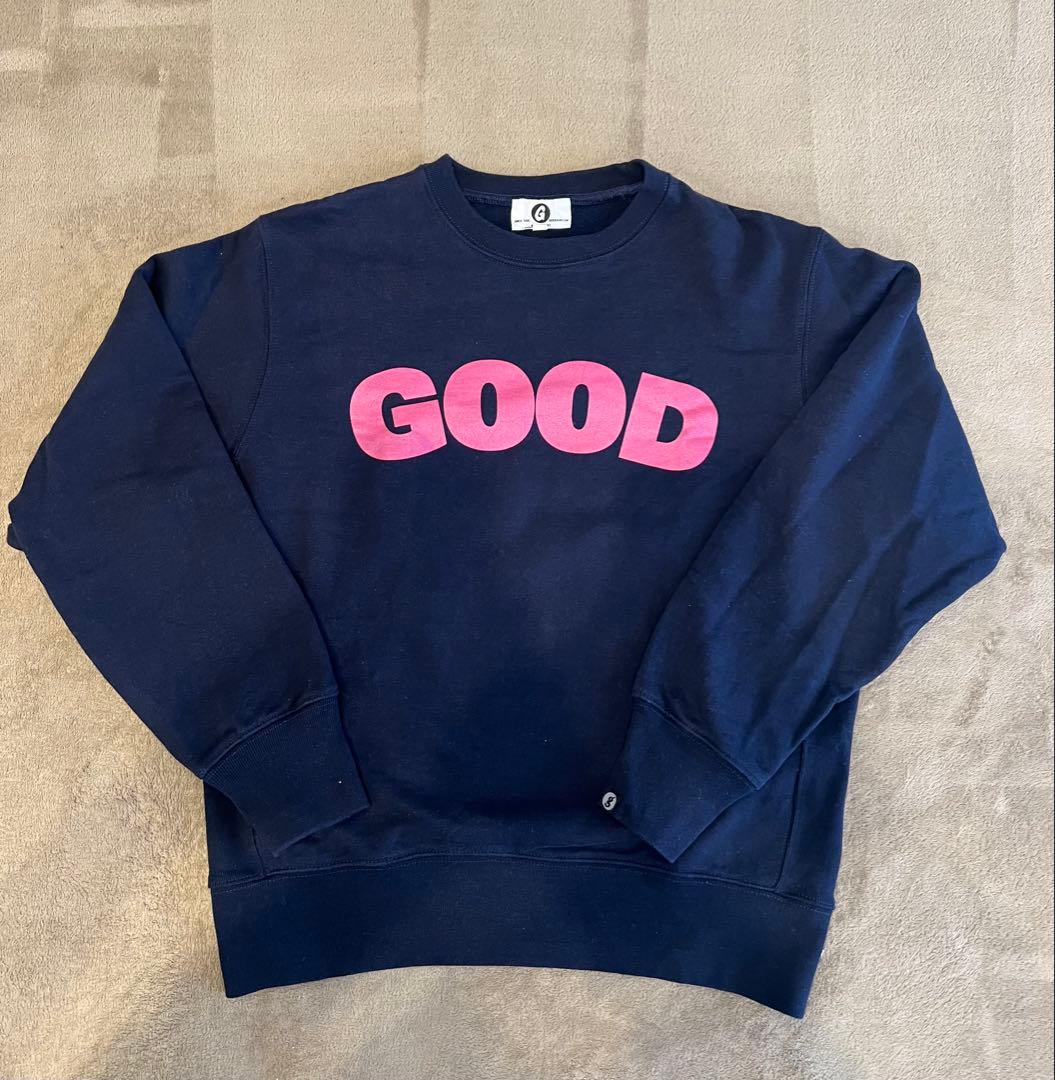 GOODENOUGH スウェット　ネイビー　Mサイズ