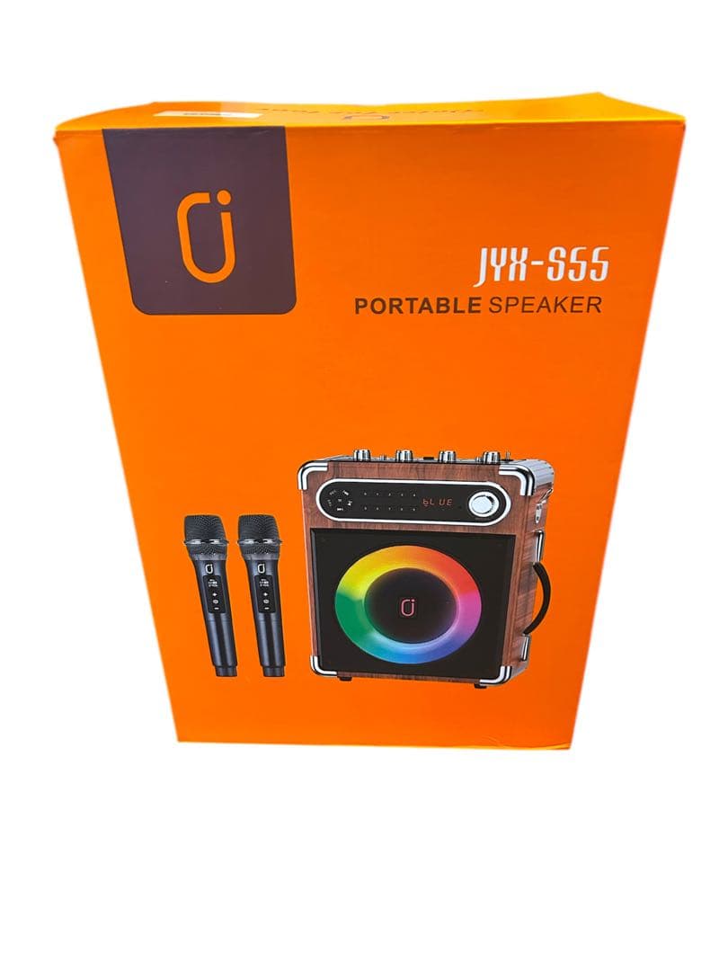 最新✨カラオケセット ワイヤレスマイク２本 スピーカー家庭用　Bluetooth