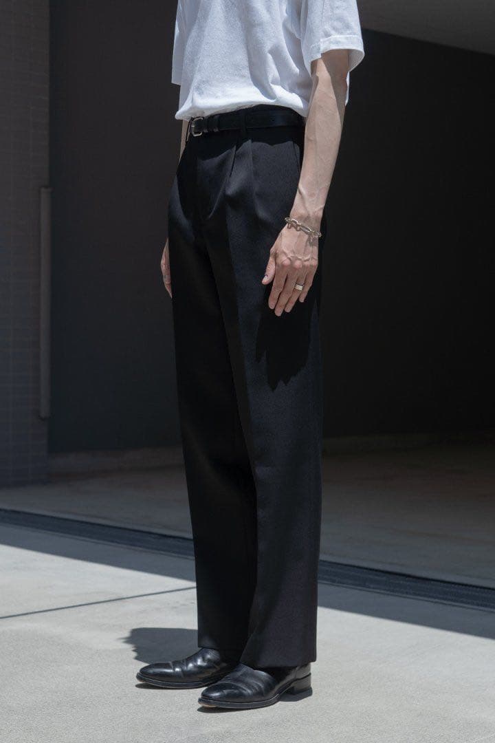 パンツ th products \"QUINN Wide Tailored Pants\"