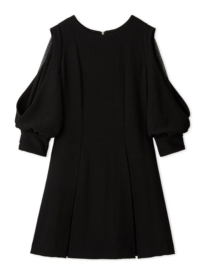 【週末限定値下げ❣️】snidelシアーショルダーミニワンピース