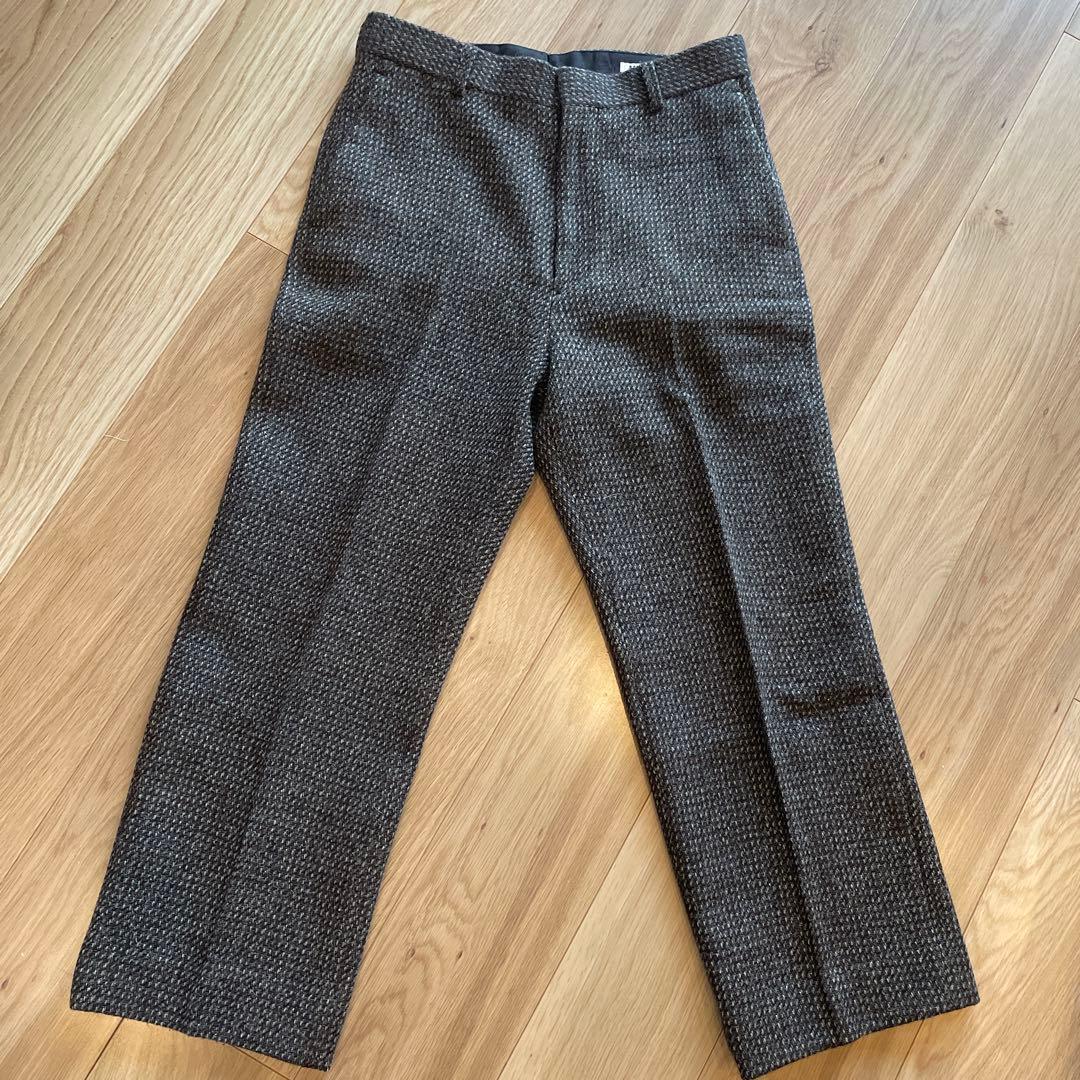 d*u様 AURALEE Alpaca Wool Silk Tweed トラウザ