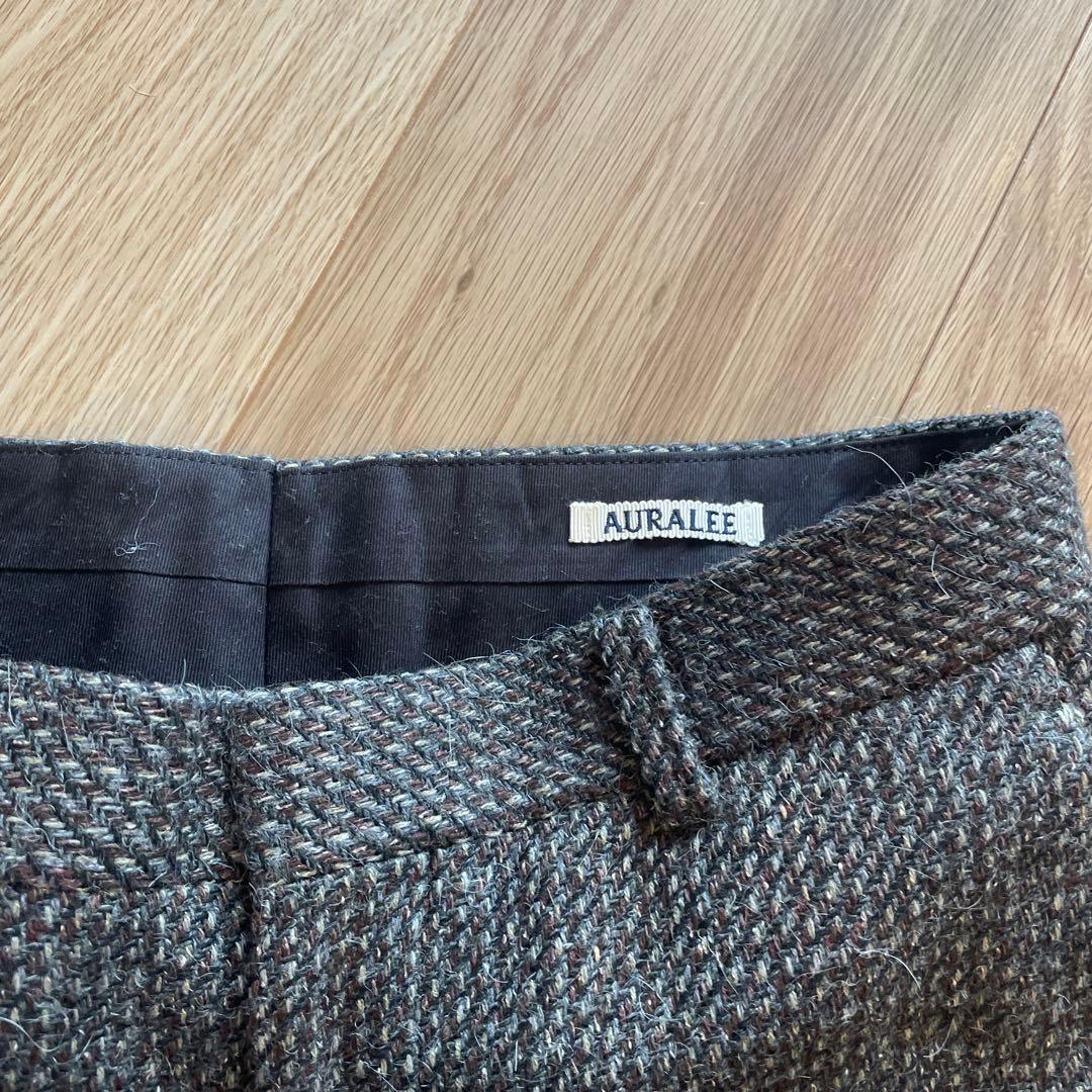 d*u様 AURALEE Alpaca Wool Silk Tweed トラウザ