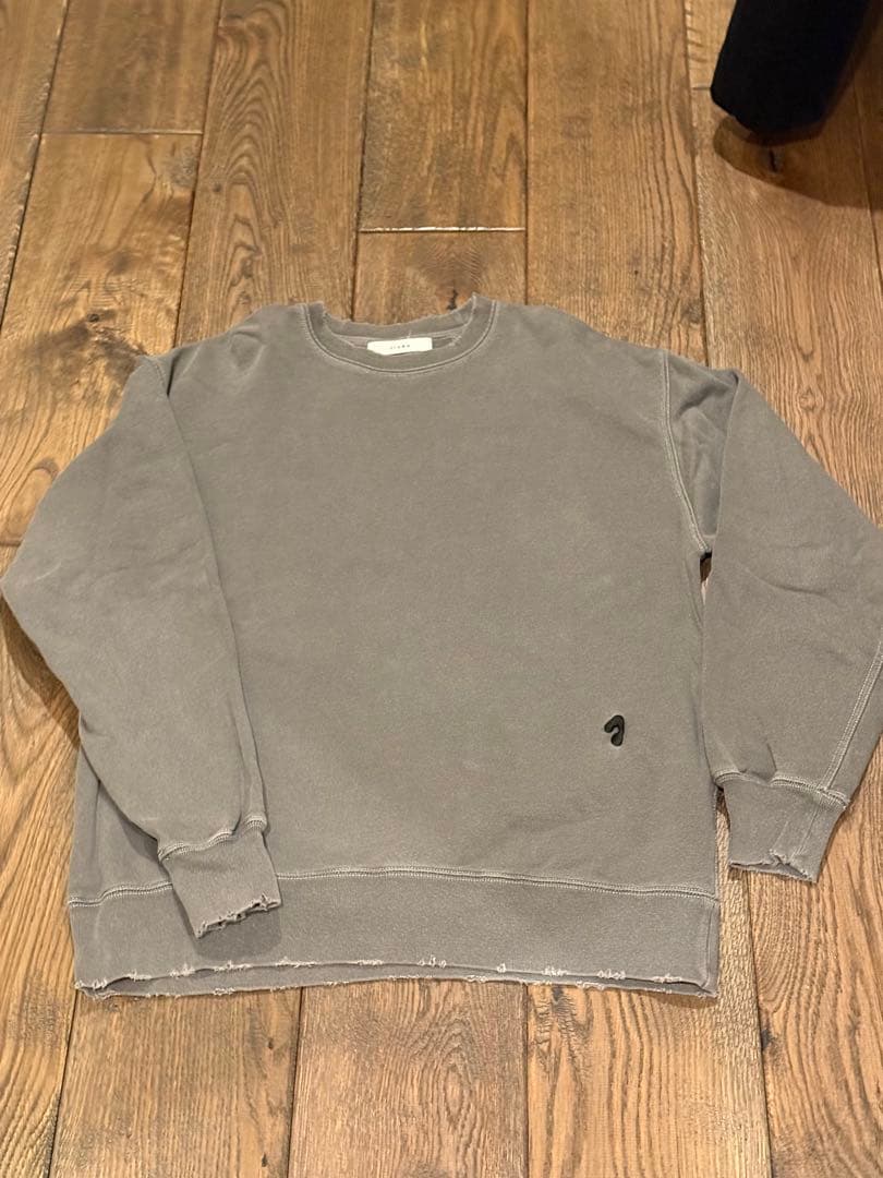 【緑川】JIEDA✴︎ J LOGO DAMEGE SWEAT CREW