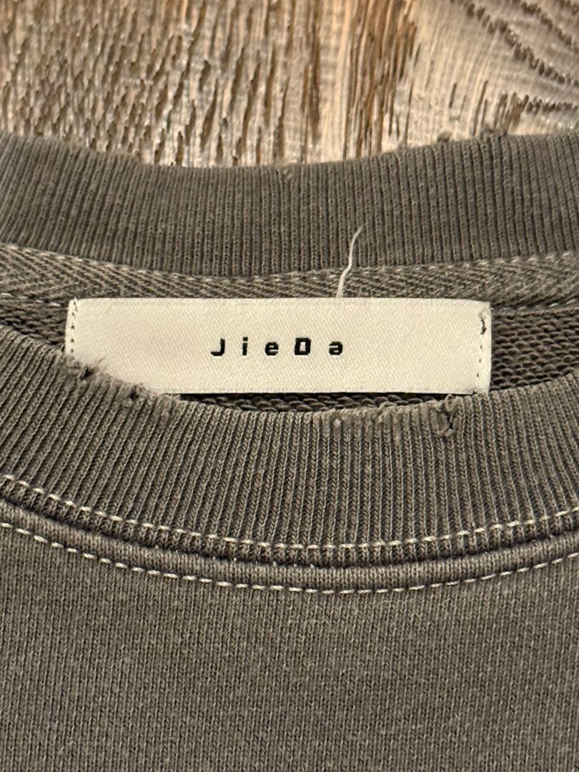【緑川】JIEDA✴︎ J LOGO DAMEGE SWEAT CREW