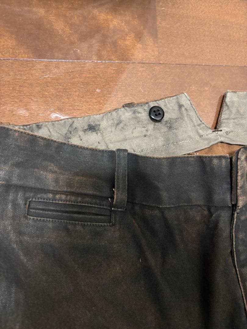 ベラフォンテ　泥染め　トラウザー