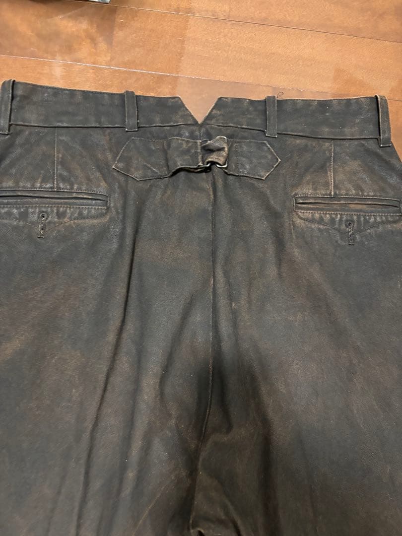 ベラフォンテ　泥染め　トラウザー