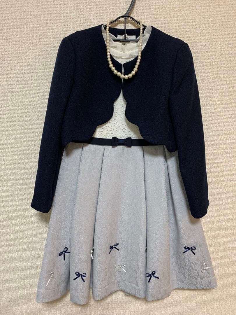 a.v.v フォーマルドレス 130cm 5点セット　卒園式　入学式
