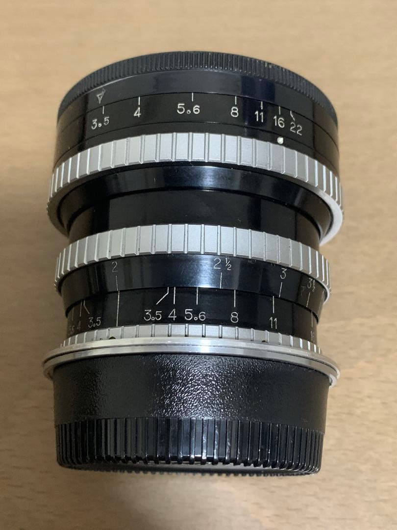 【稀少】アンジェニュー Nikon改造Ｆマウント 28mm/f3.5