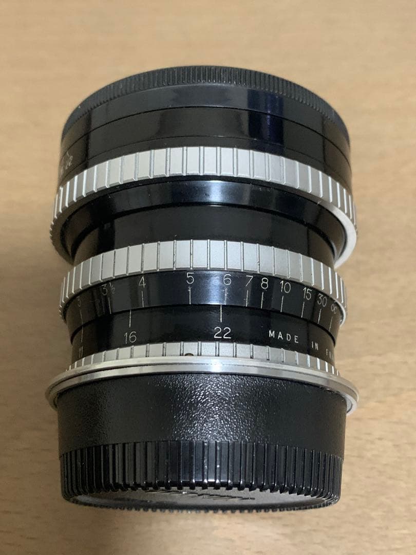 【稀少】アンジェニュー Nikon改造Ｆマウント 28mm/f3.5