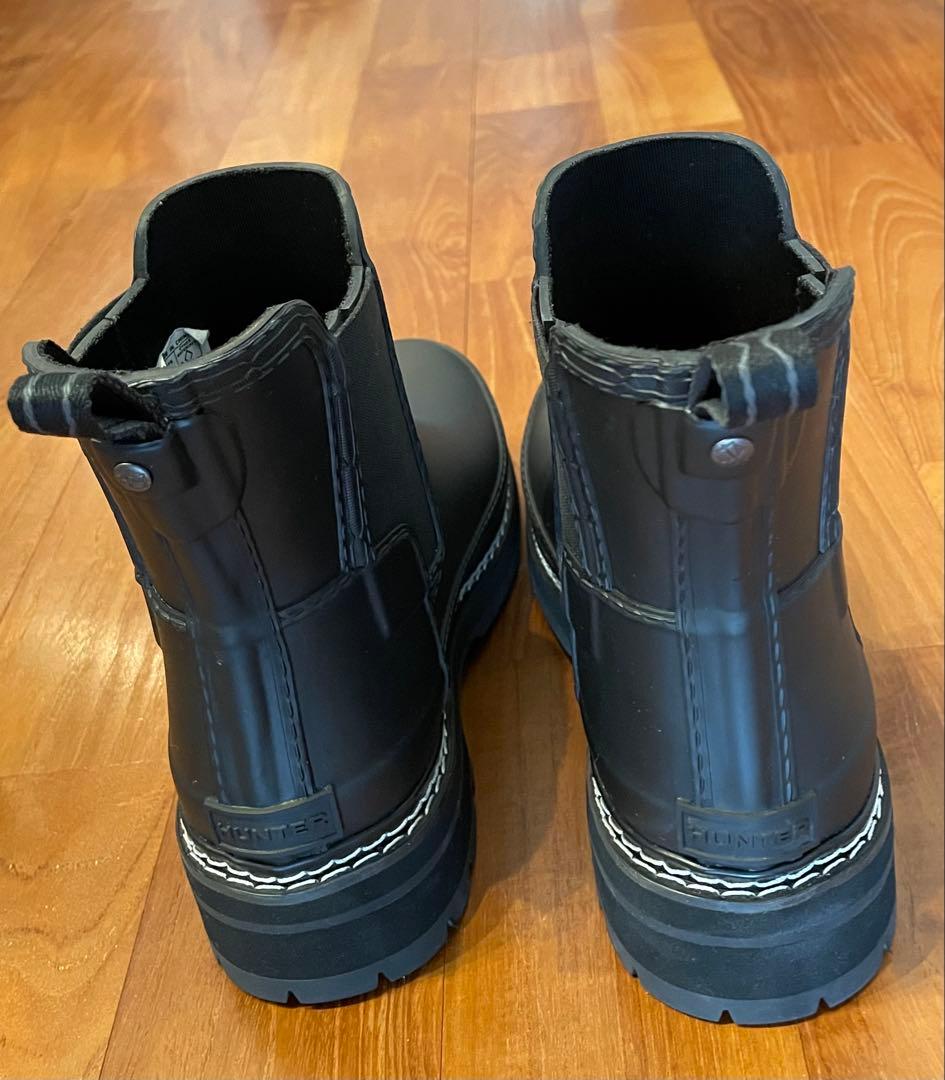 HUNTER レインブーツブラック UK6