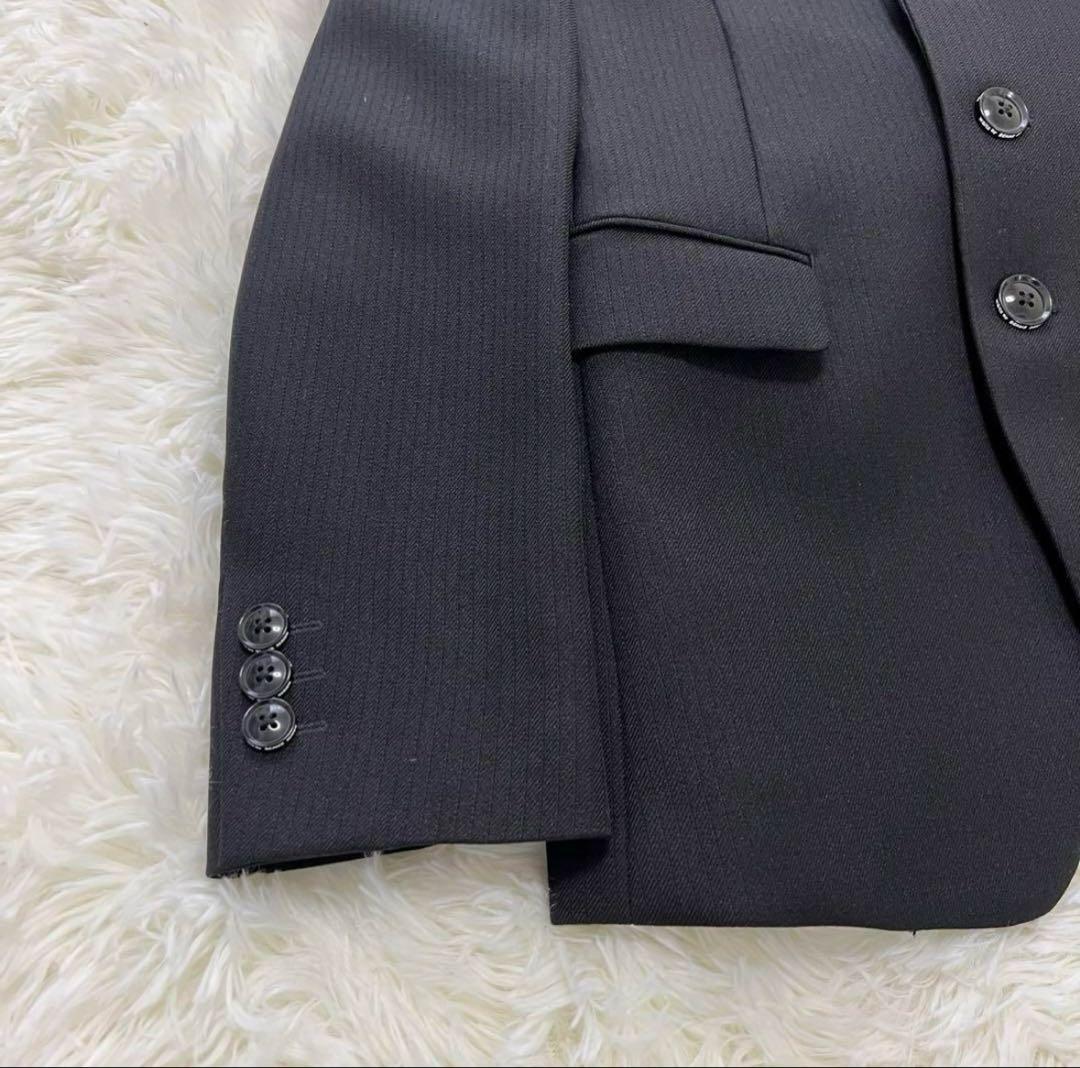 卒業式ビームス フォーマル セットアップスーツ4点セット 上下 ブラック 150