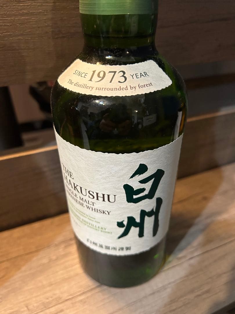 白州　THEHAKUSHU　シングルモルトウイスキー　700ml　はくしゅう