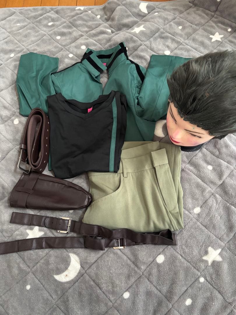 ワールドトリガー 村上鋼 コスプレ ウイッグ付