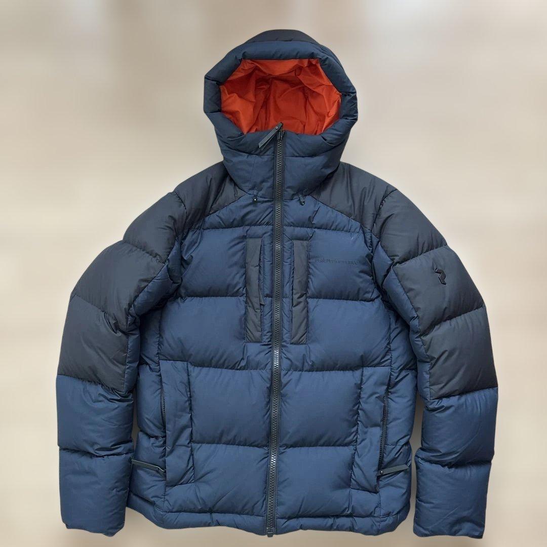お値下げ※Peek Performanceダウンジャケットネイビー/メンズM
