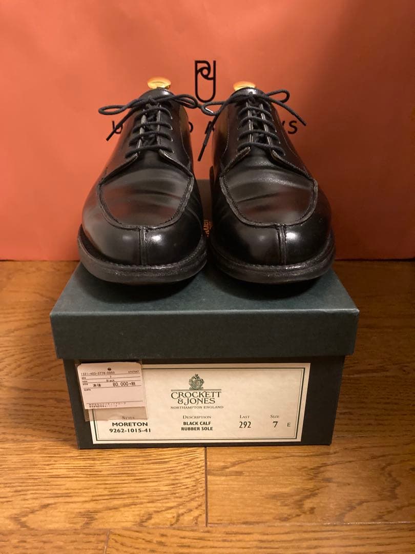 Ccockett & Jhones MORETON ブラック サイズ7