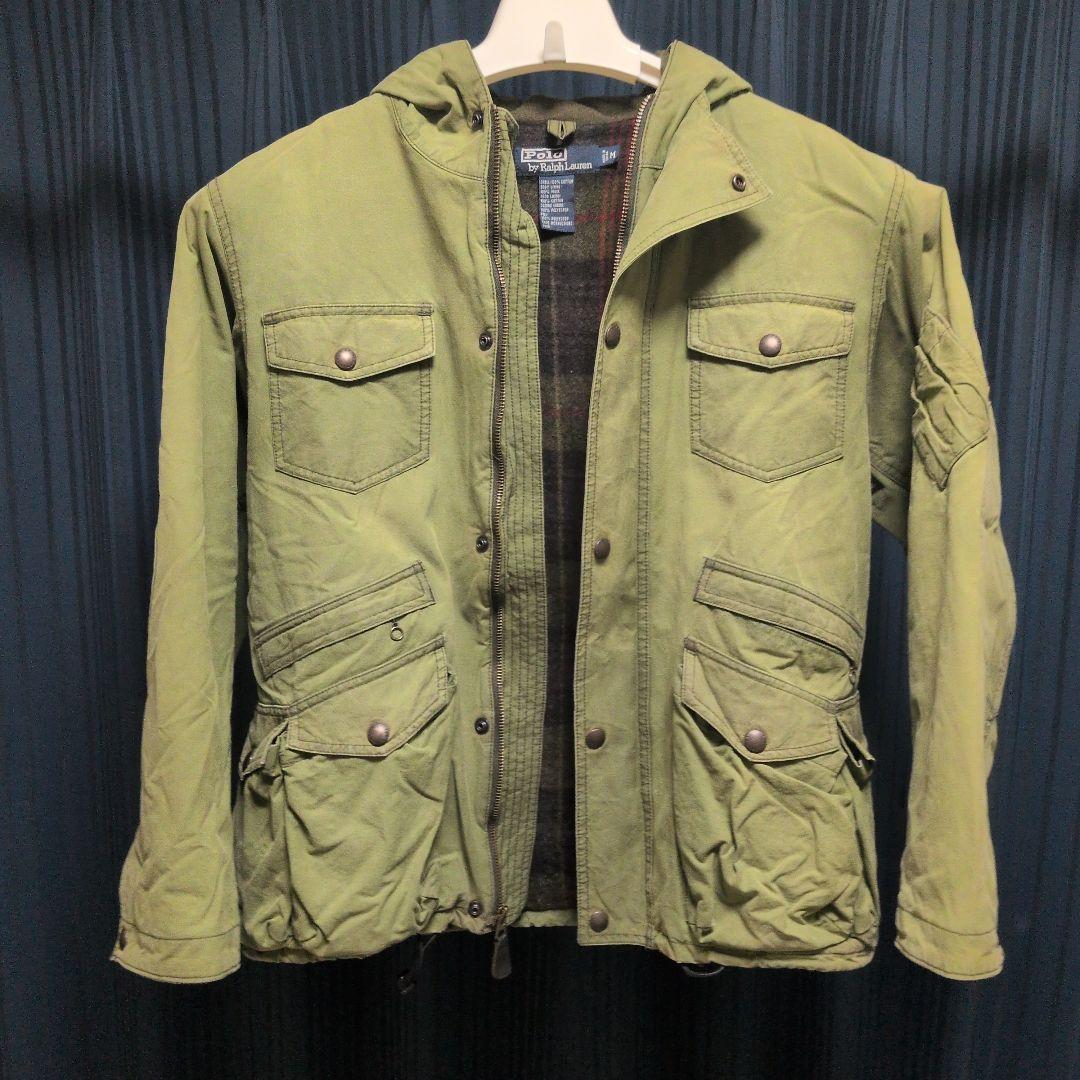 Polo by Ralph Lauren ミリタリーオイルジャケット M