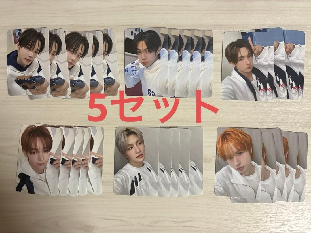 TWS playhard musicplant トレカ 全員セット 5セット