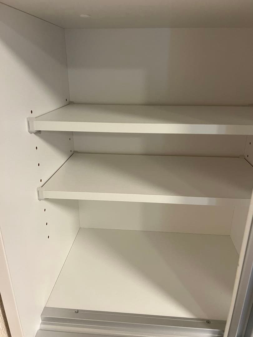 [幅90cm] キッチンボード レジューム90AG-S WH/90QH-R WH