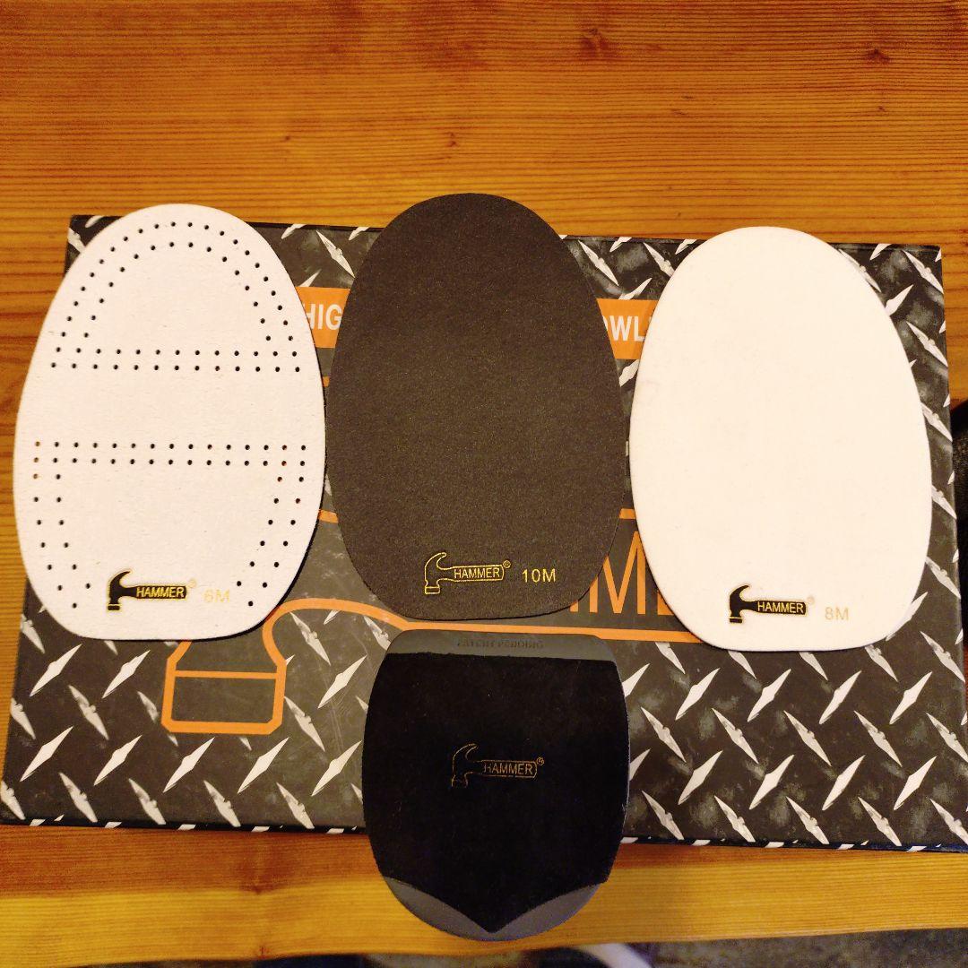 HAMMER ボウリングシューズ ブラック/ゴールドサイズ27.5センチ