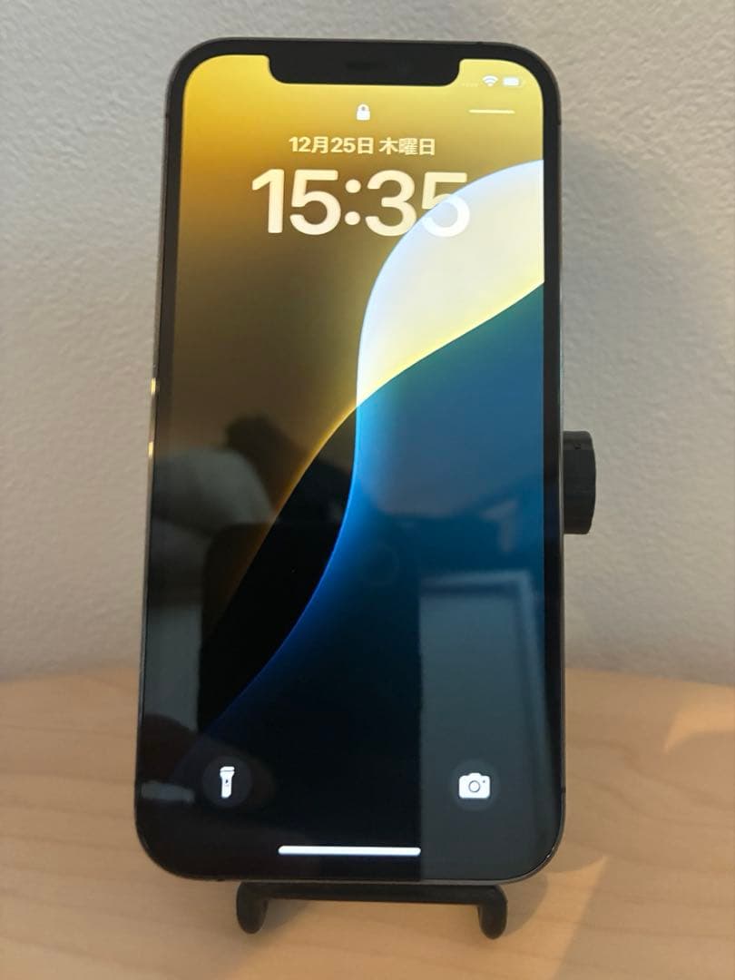 iPhone 12 Pro 256GB グラファイト ガラスフィルム ケース付き