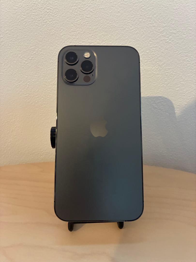 iPhone 12 Pro 256GB グラファイト ガラスフィルム ケース付き