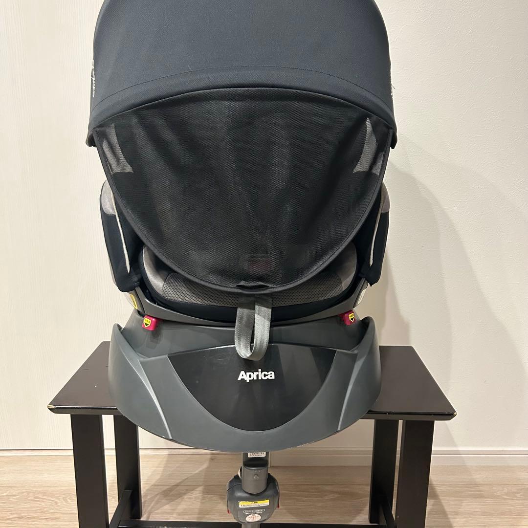 チャイルドシート 回転式 シェード付き Aprica Fladea Raxuto