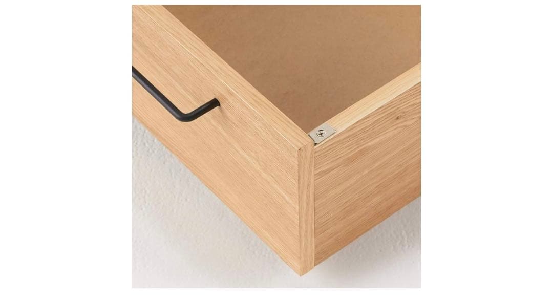 無印良品　ベッド下収納　大　オーク材　未使用品 2個セット　ふた2個付き