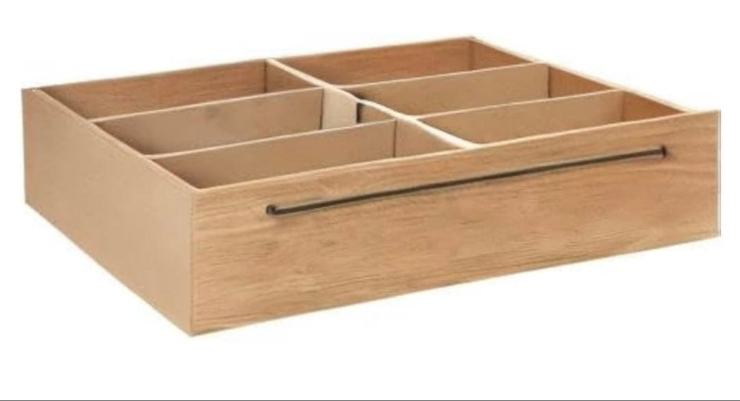 無印良品　ベッド下収納　大　オーク材　未使用品 2個セット　ふた2個付き