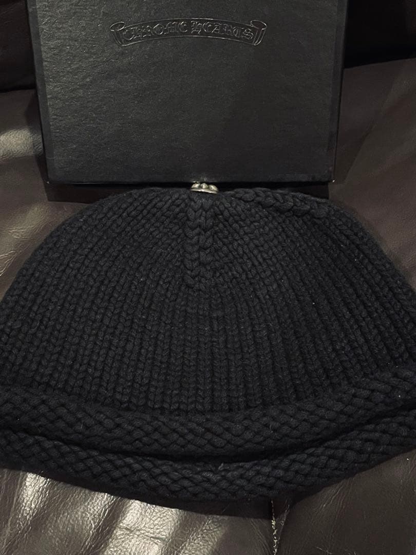 レア　クロムハーツ　カシミアビーニー　オーダーモデル　ニットキャップ