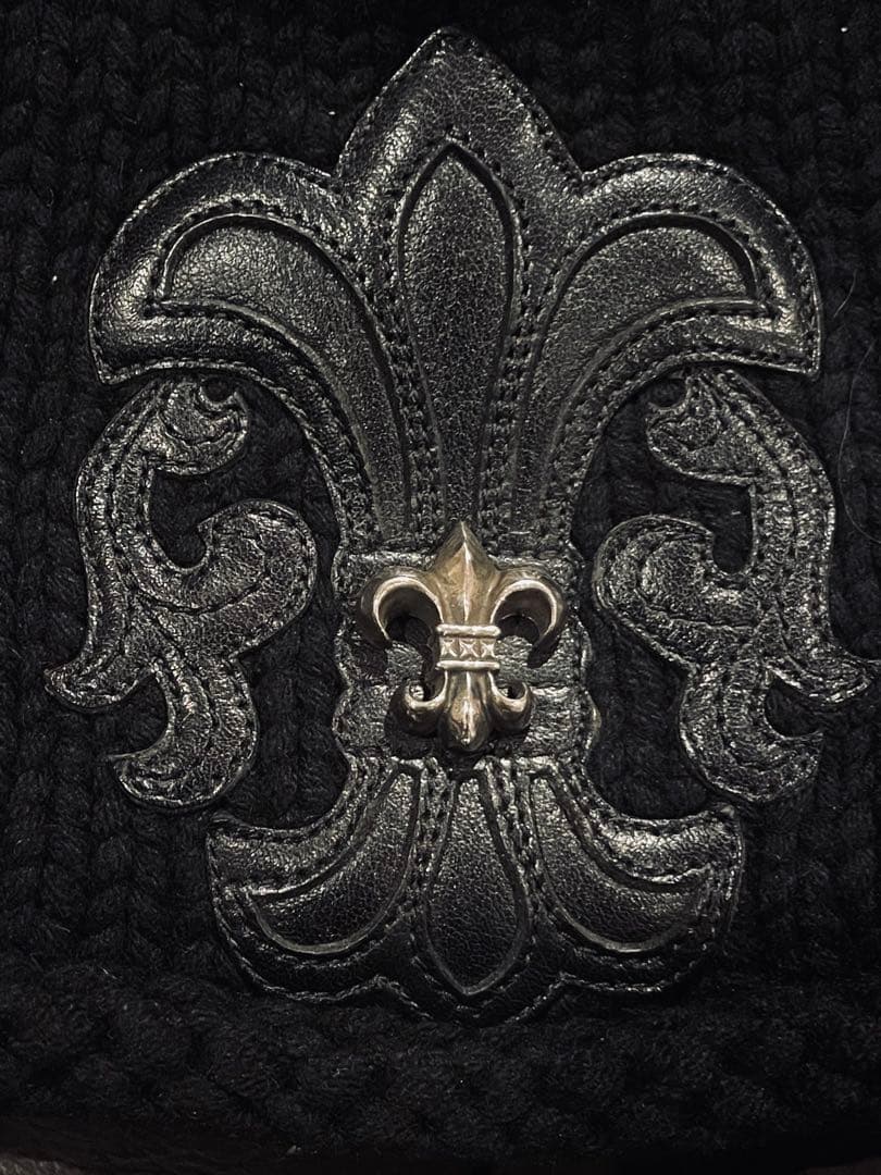 レア　クロムハーツ　カシミアビーニー　オーダーモデル　ニットキャップ