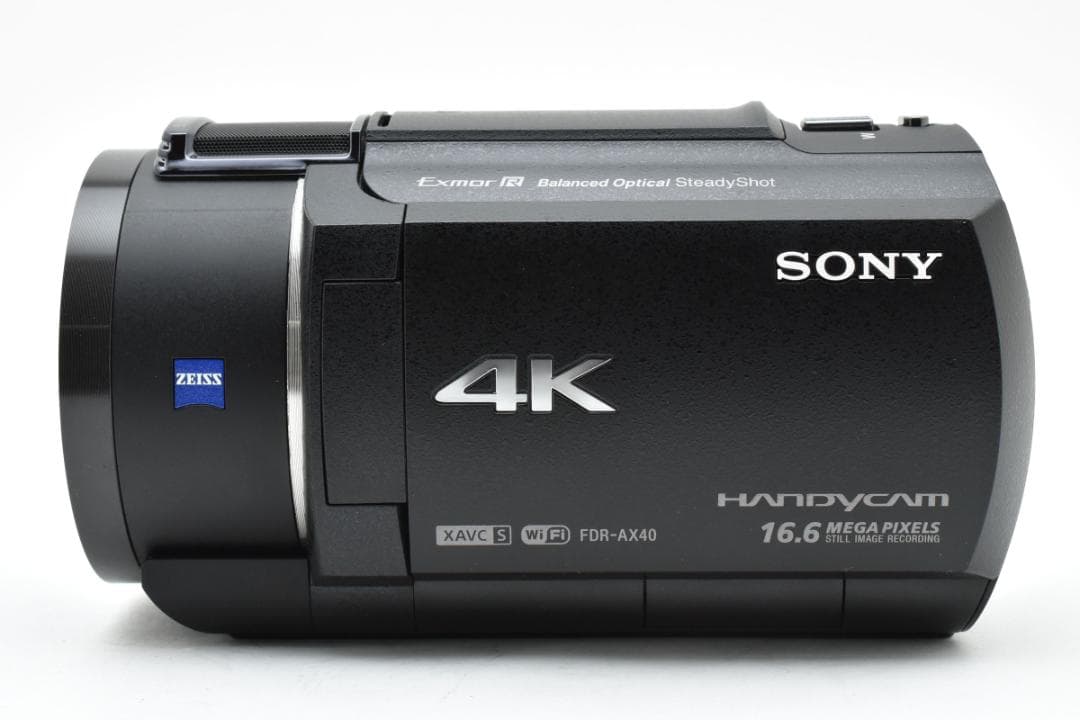 美品 SONY FDR-AX40 4K ブラック デジタル ビデオカメラ