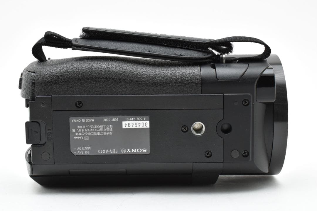 美品 SONY FDR-AX40 4K ブラック デジタル ビデオカメラ