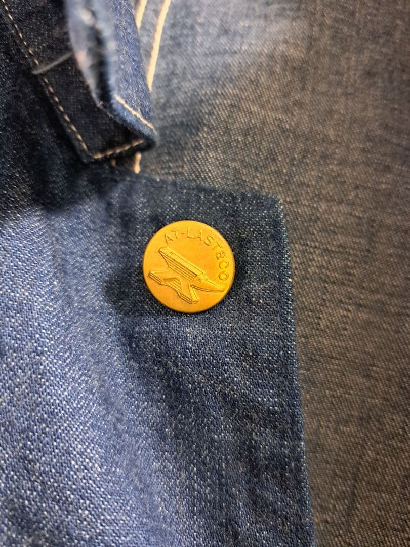 At Last & Co 初期デニムカバーオール 42