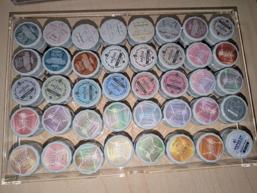 INITY アイニティ　カラー　ジェルネイル　404色セットおまけ付き