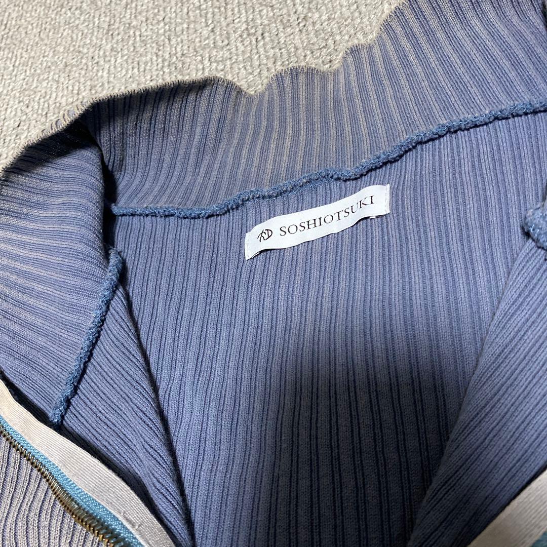 Soshiotsuki ドライバーズニット　定価5.7万円