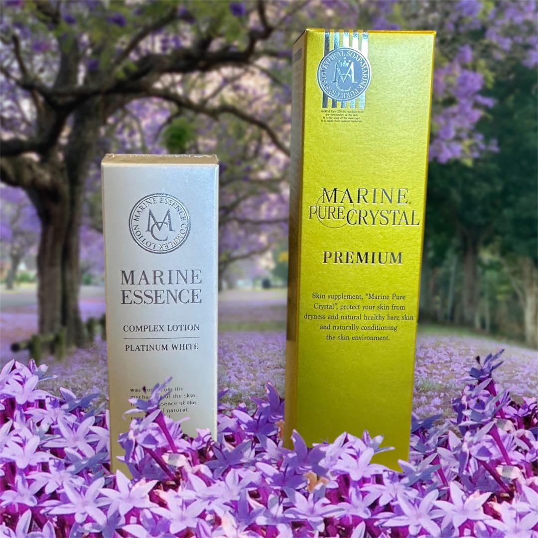 マリンピュアクリスタルとマリンエッセンスコンプレックスローション