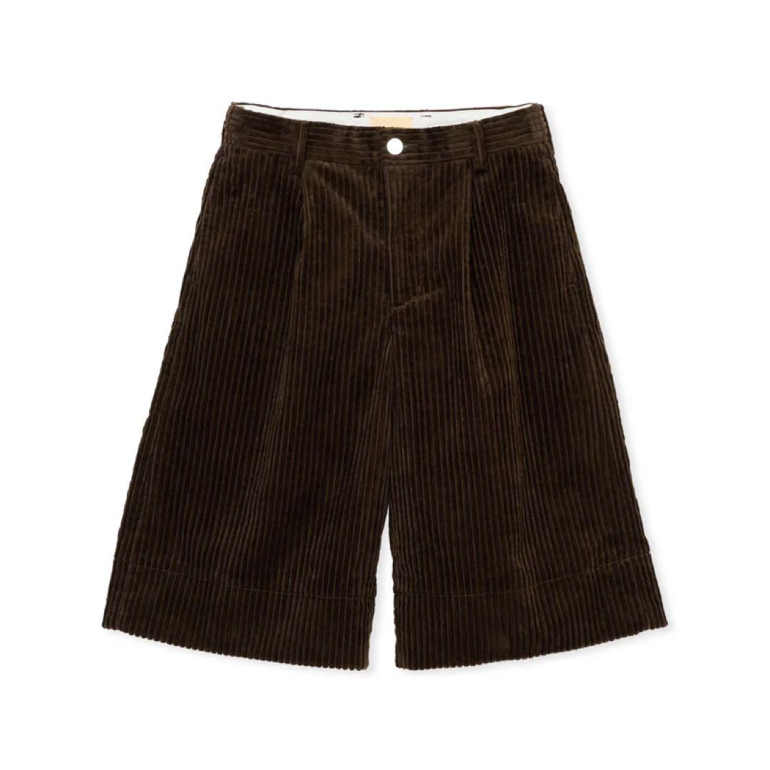 パンツ the shishikui CORDUROY S / D.BROWN M