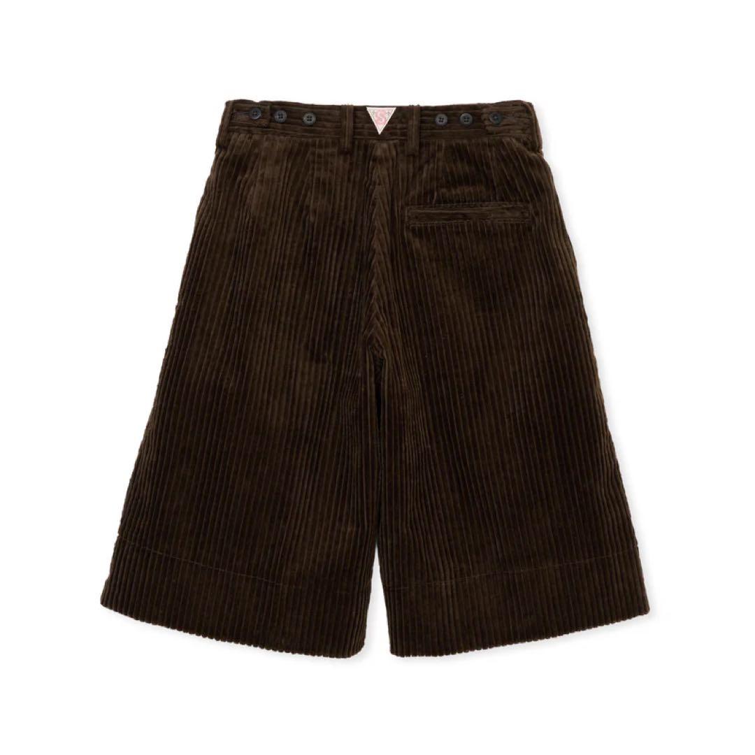 パンツ the shishikui CORDUROY S / D.BROWN M