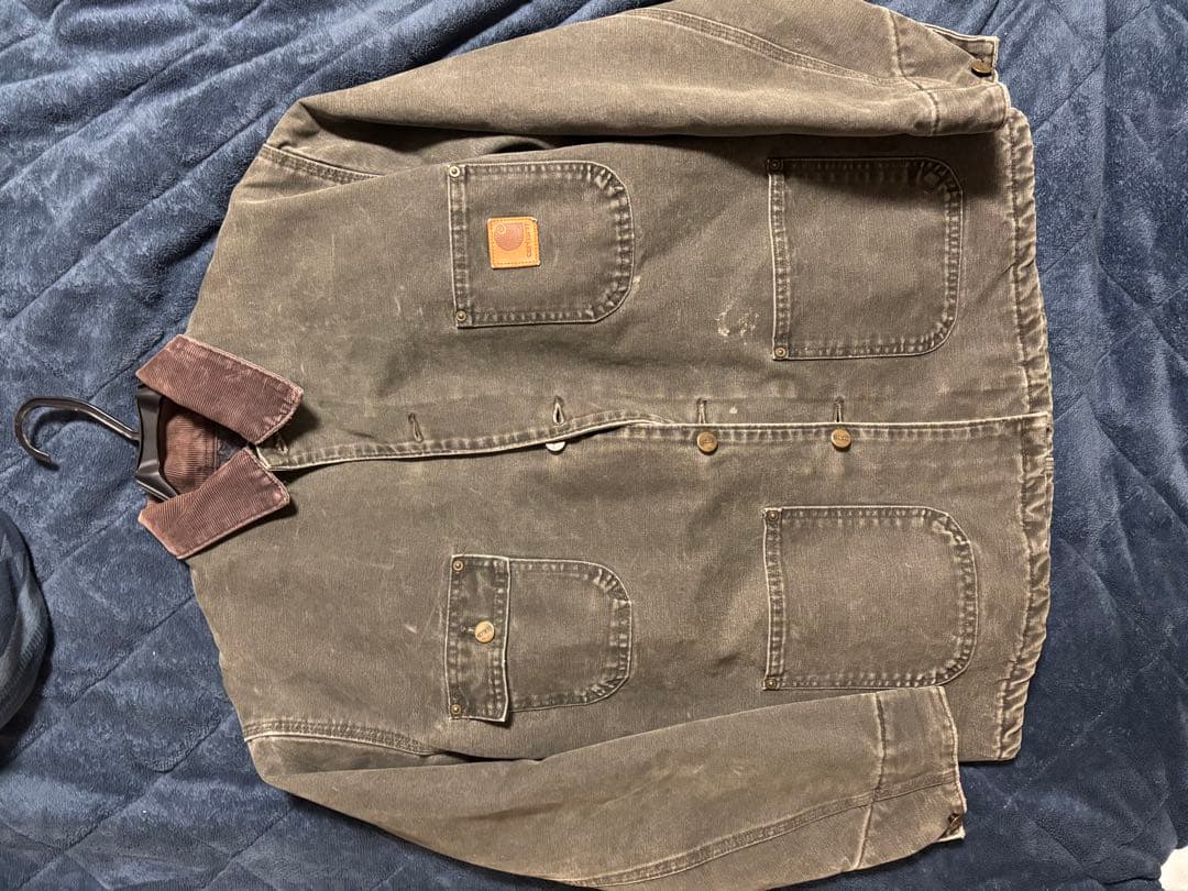 カーハート　ダックジャケット　チョアコート　MOS ダークグリーン