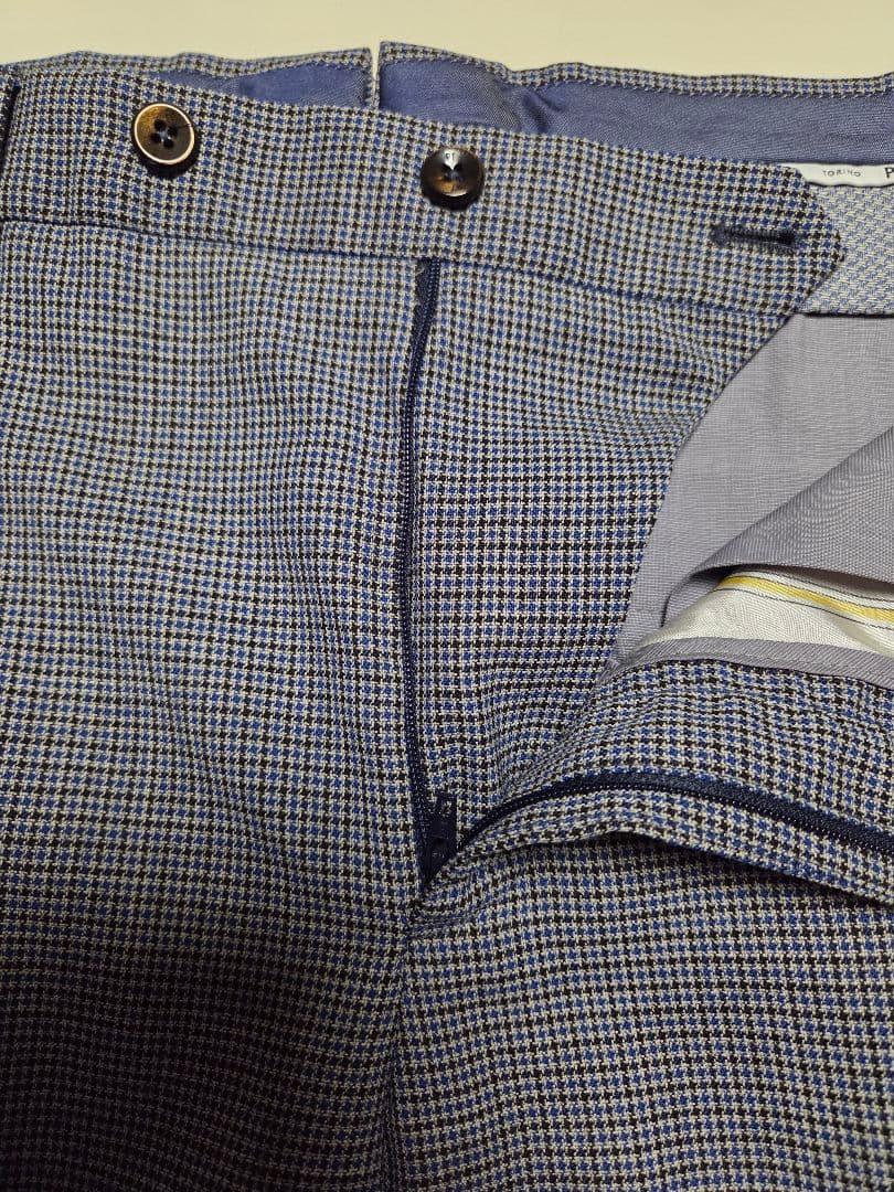 【新品】ピーティートリノ　PREPPY　2p　Super100　青系　50　春夏