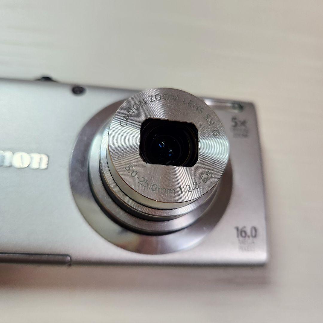 Canon デジタルカメラ PowerShot A2400IS シルバー