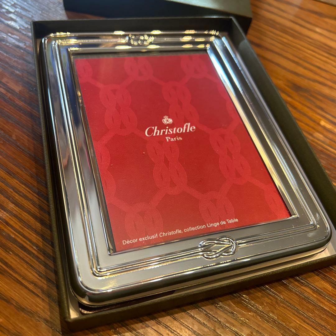 新品　未使用 クリストフル　christofle フォトフレーム