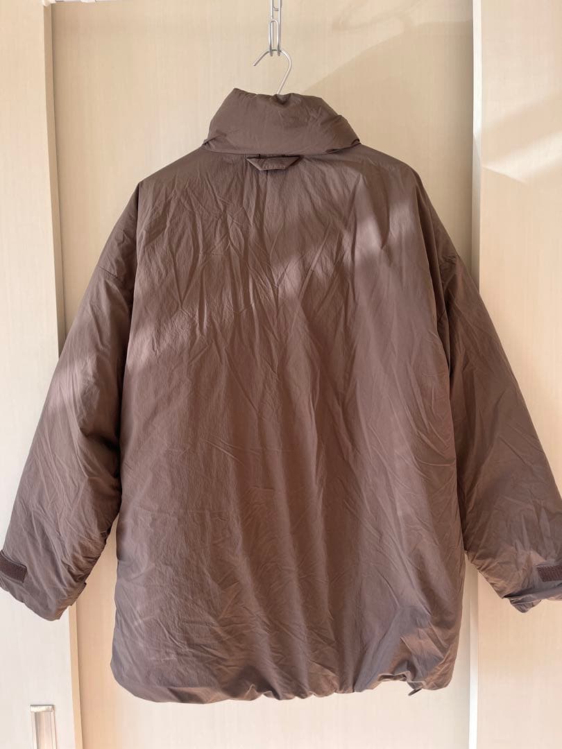 【MUJI Labo】撥水ダウンジャケット/L-XL/ブラウン