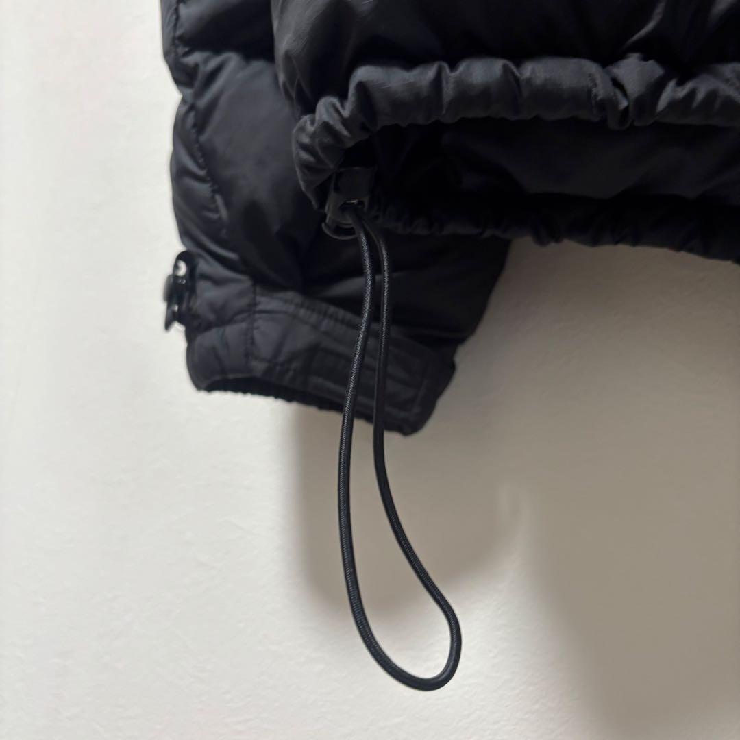 人気✨90's ザノースフェイス　ダウンジャケット　ヌプシ　L ブラック　刺繍